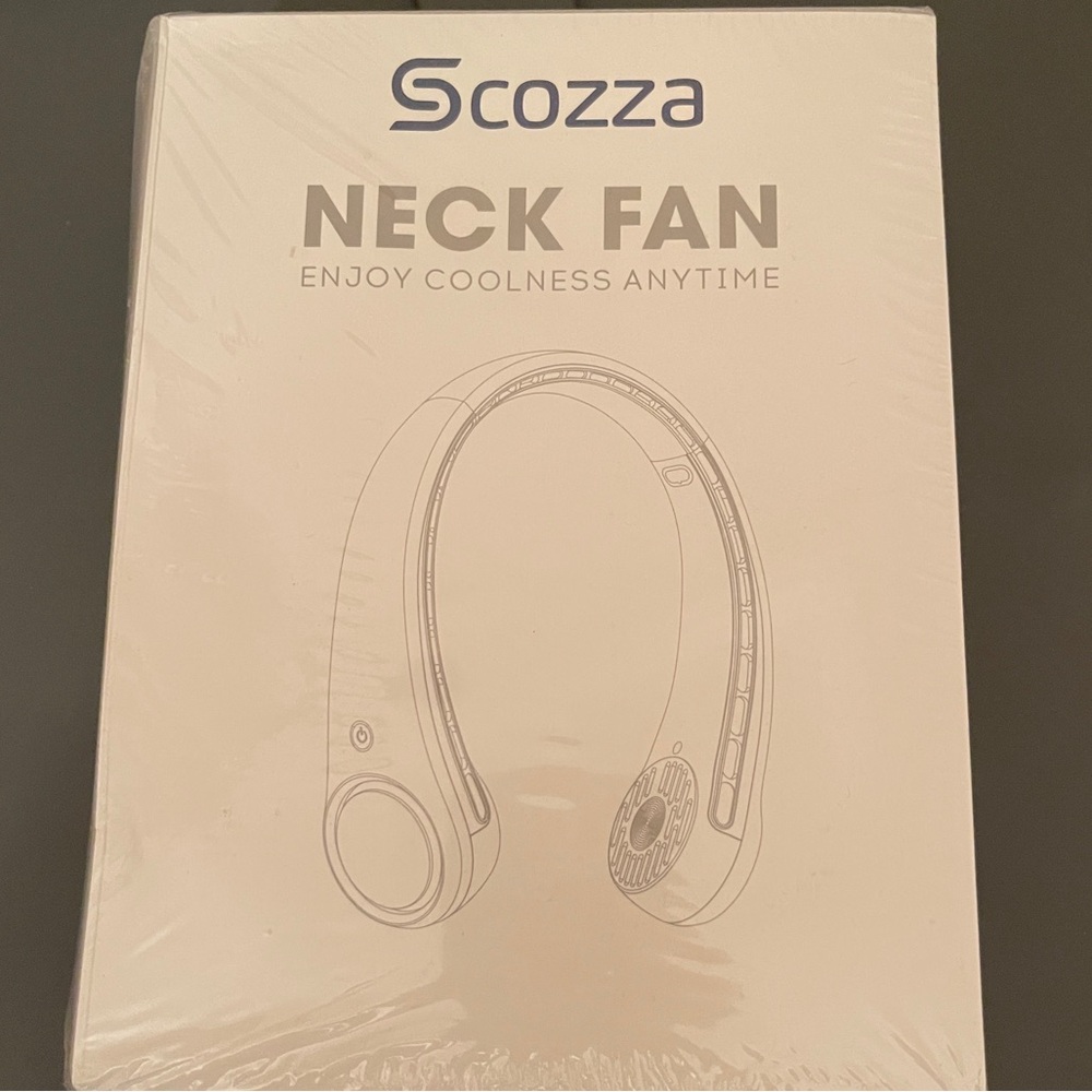 Battery operated neck fan. NWT.